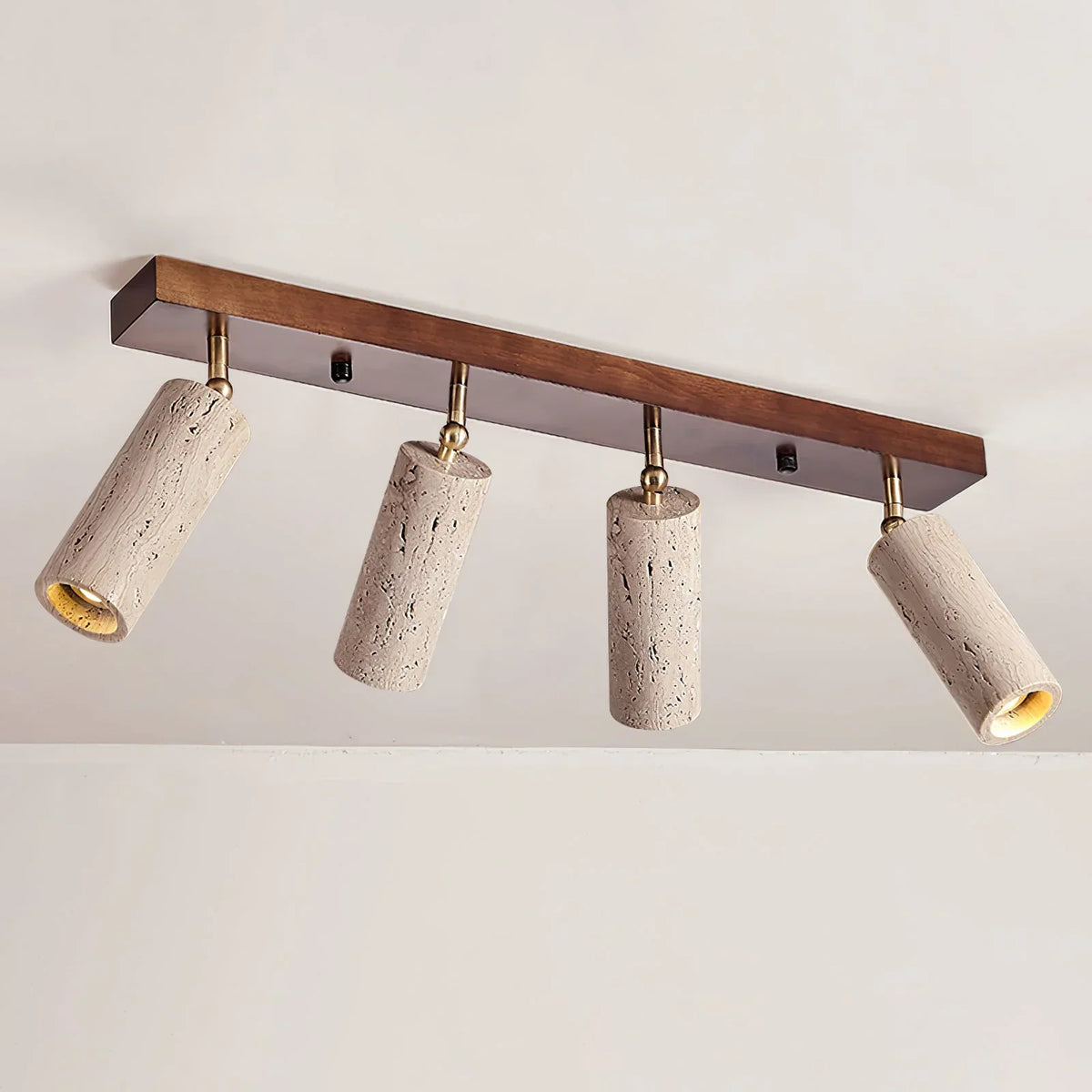 Travertine Ceiling Light – Travertine detail 12