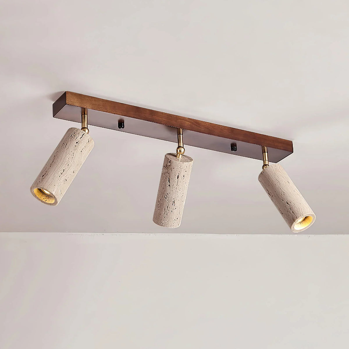 Travertine Ceiling Light – Travertine detail 10