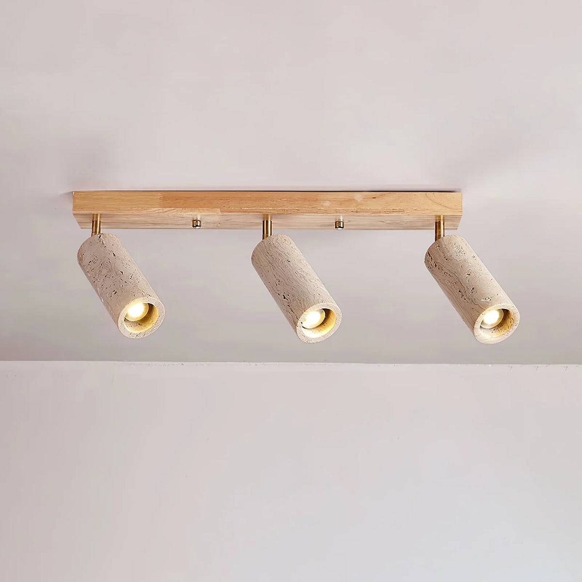 Travertine Ceiling Light – Travertine detail 14