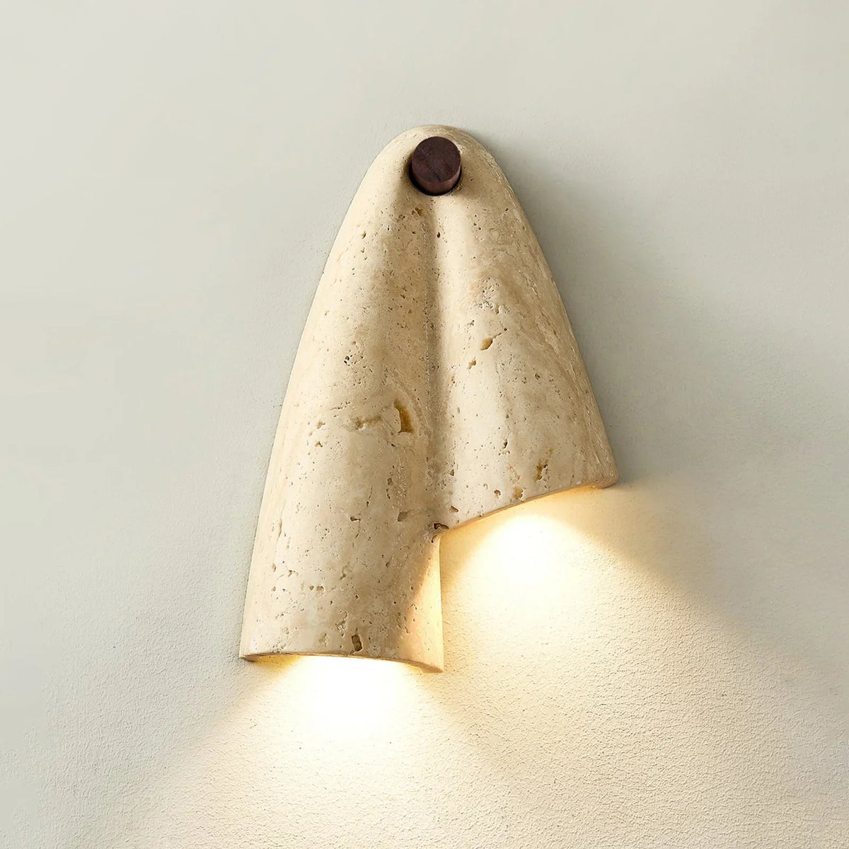 Travertine Pearlmont Wall Lamp – Travertine detail 9
