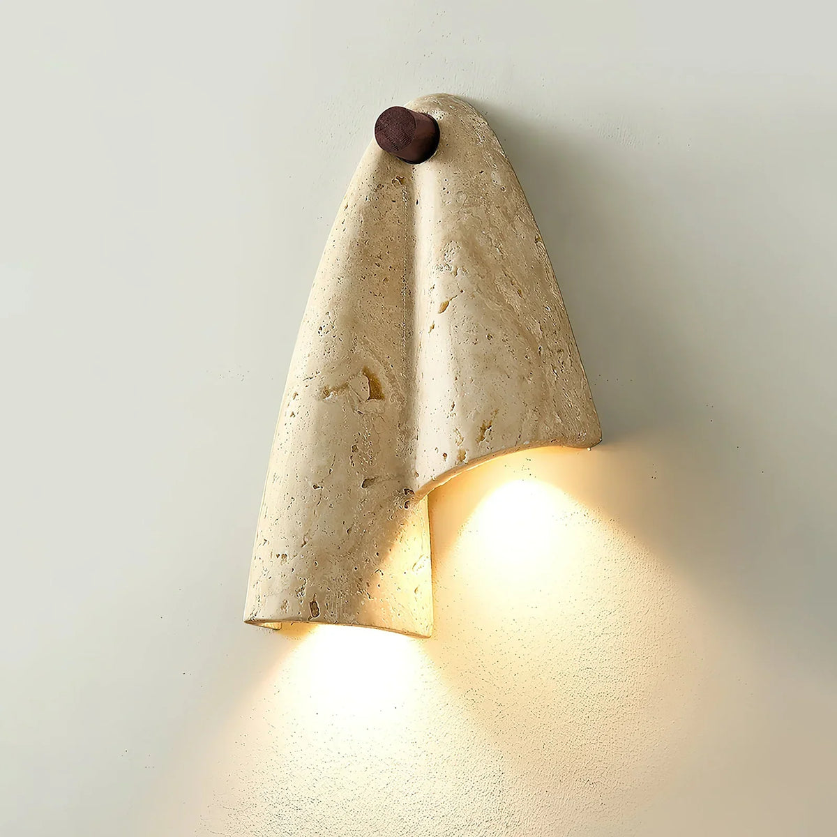 Travertine Pearlmont Wall Lamp – Travertine detail 8