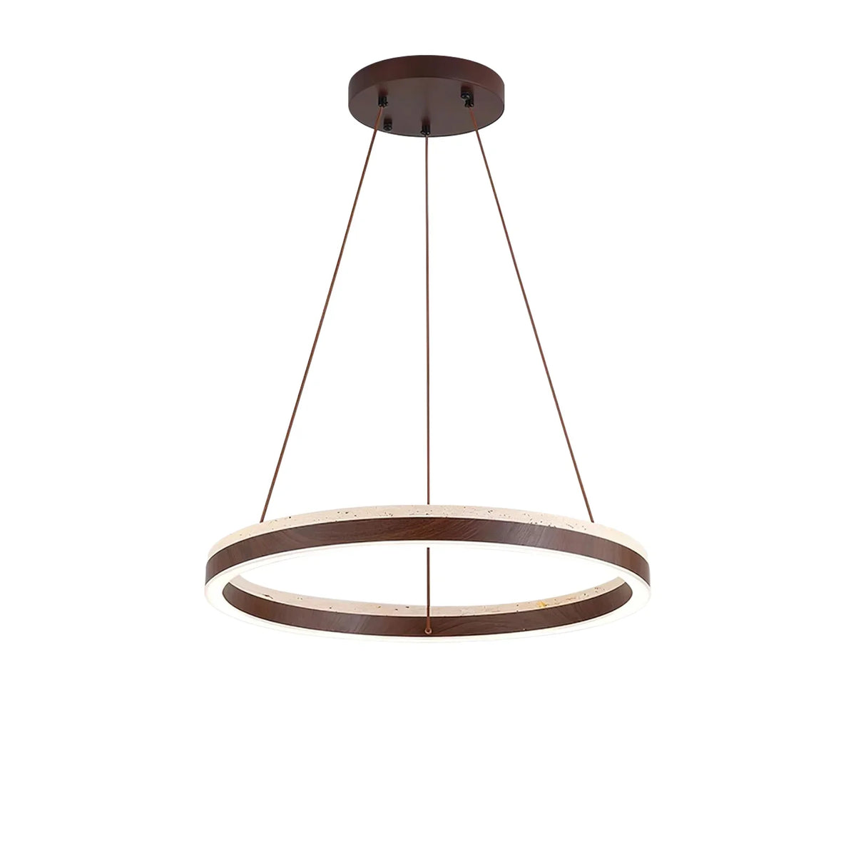 Travertine Solaro Round Chandelier – Travertine detail 14