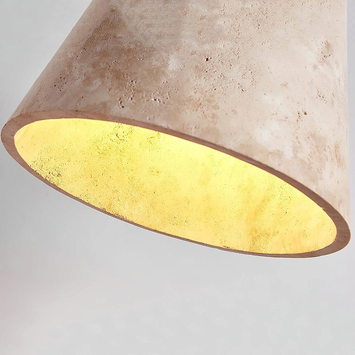 Travertine Talma Pendant Lamp – Travertine detail 8