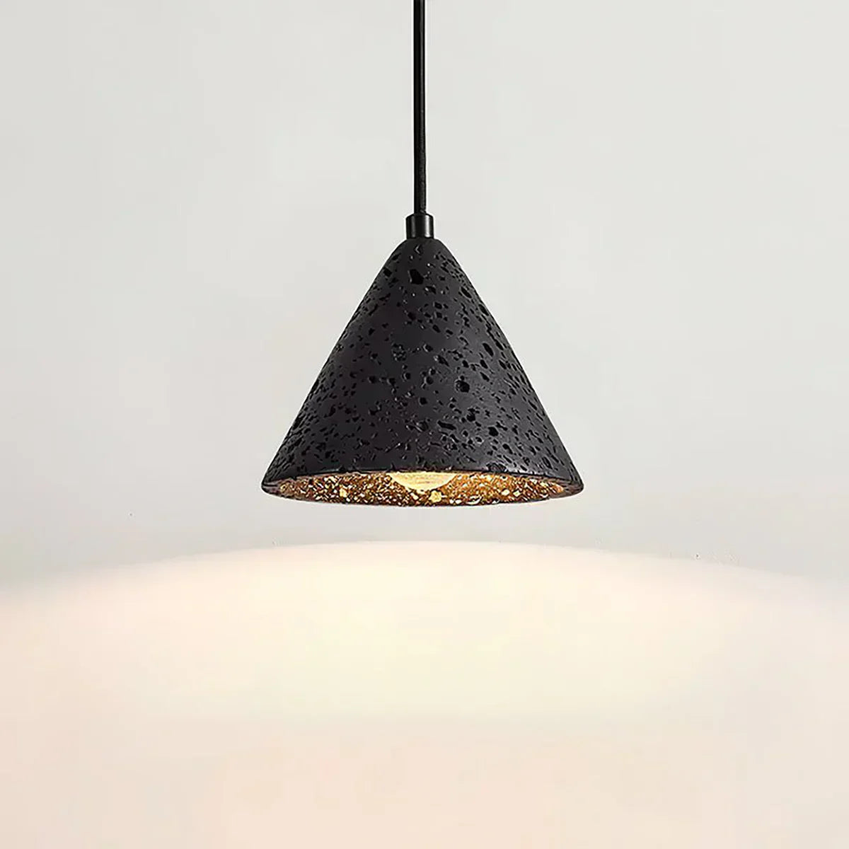 Travertine Terra Halo Pendant Light – Travertine detail 23
