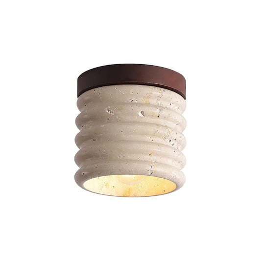 Travertine Vaarnii Ceiling Lamp