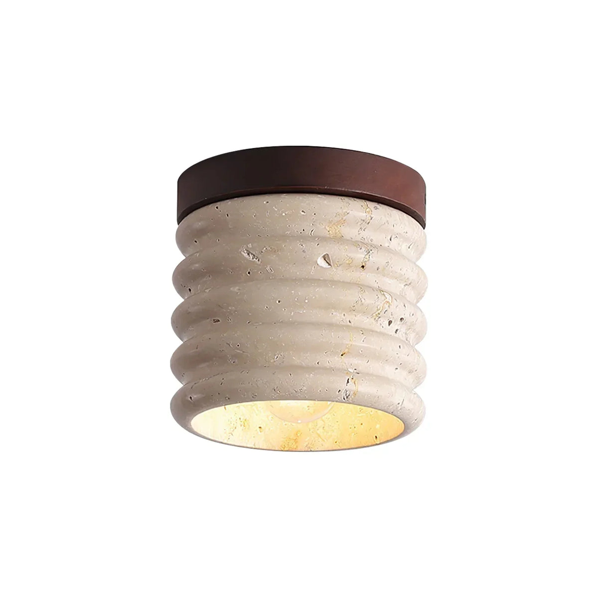 Travertine Vaarnii Ceiling Lamp – Travertine detail 17