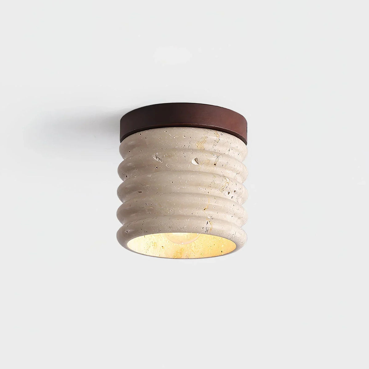 Travertine Vaarnii Ceiling Lamp – Travertine detail 16