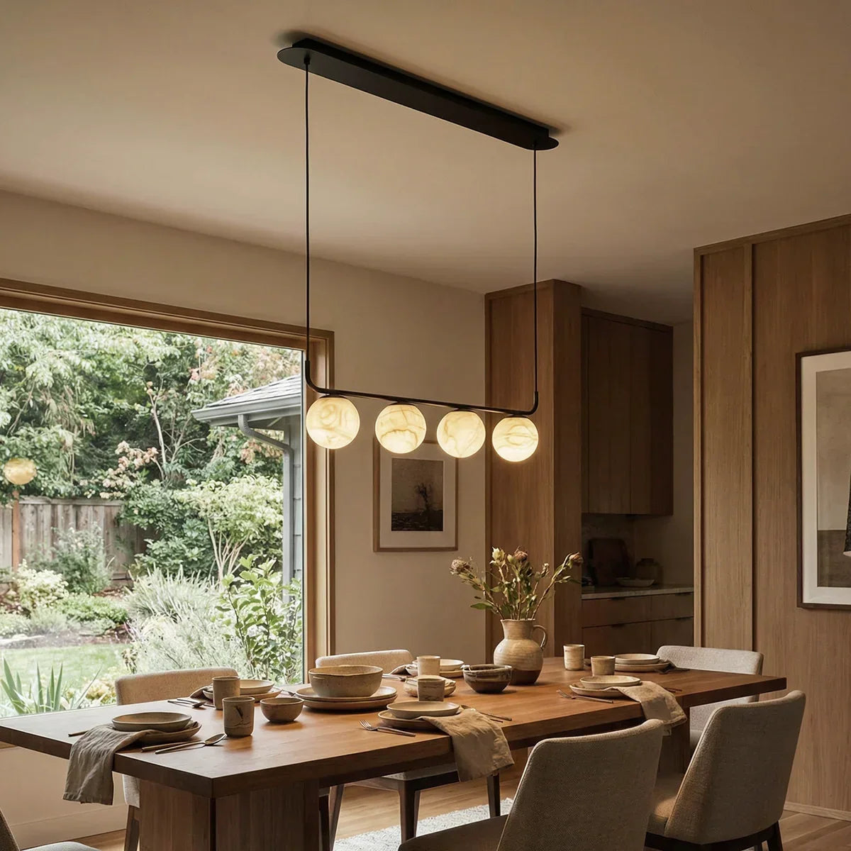 Tribeca Alabaster Pendant Lamp – Alabaster detail 2