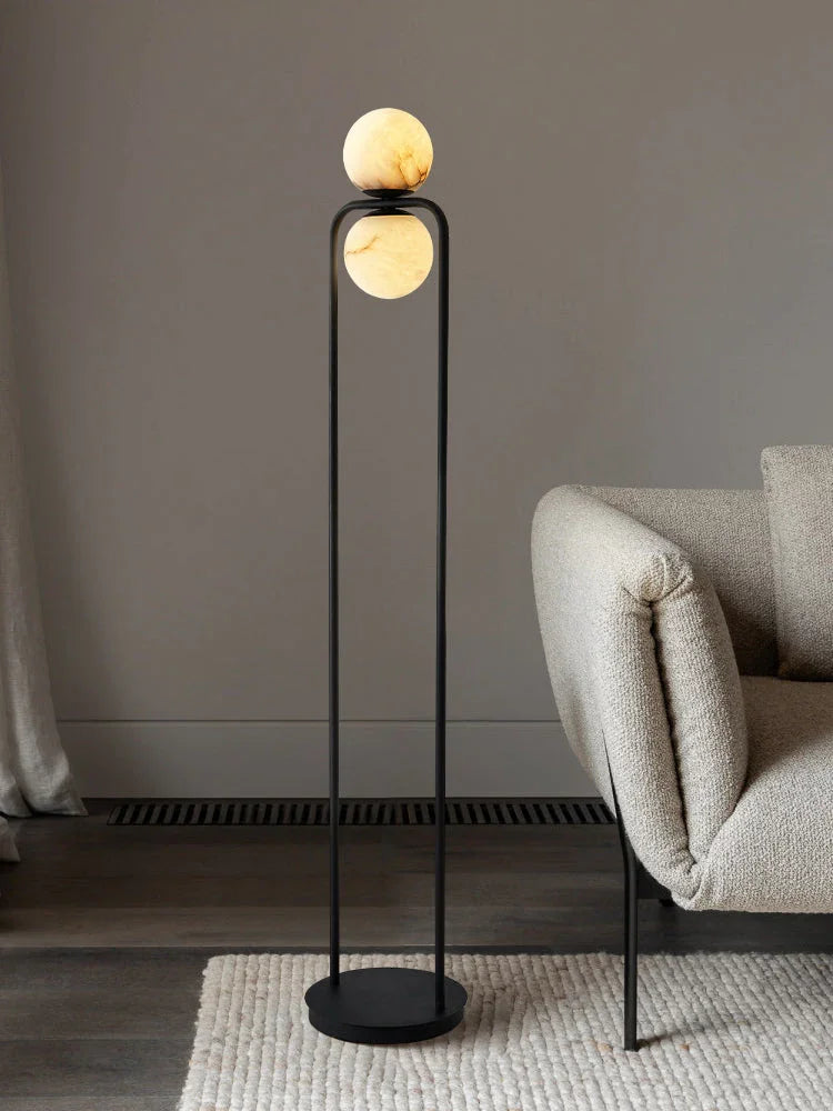 Tribeca High Alabaster Floor Lamp – Alabaster detail 6