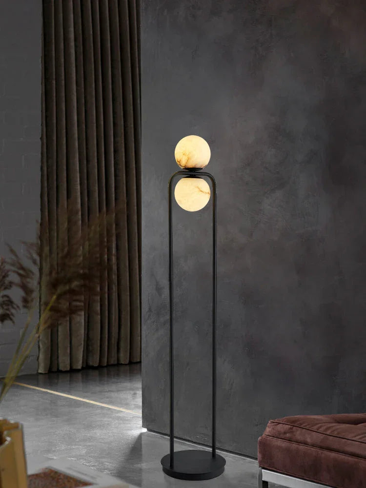 Tribeca High Alabaster Floor Lamp – Alabaster detail 5