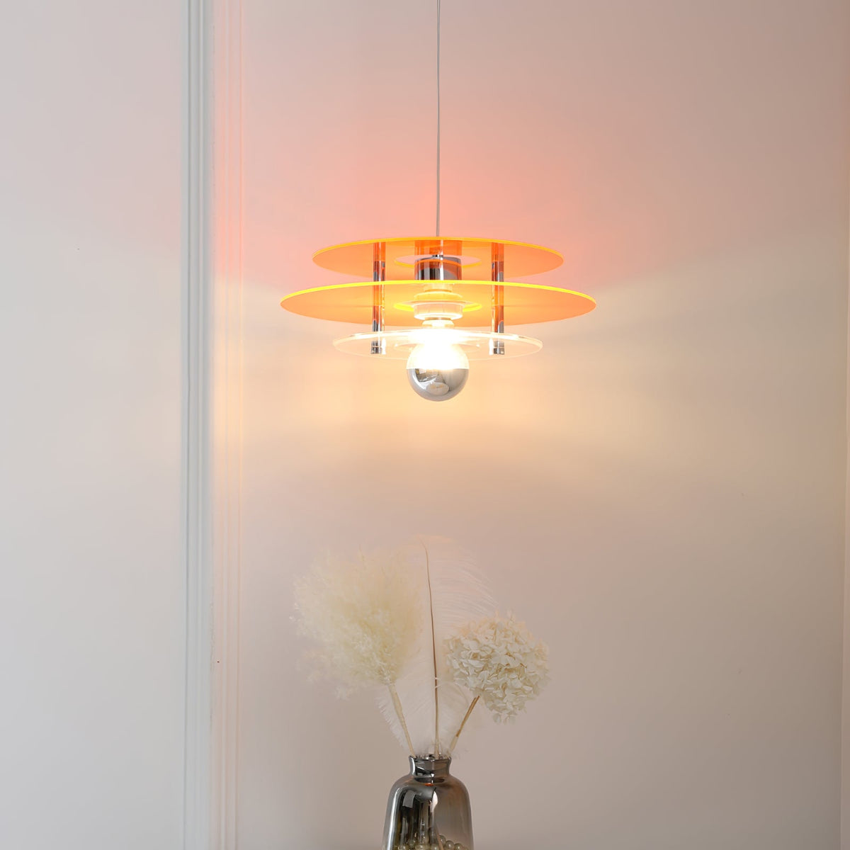 Triple Disc Pendant Light for Dining Room