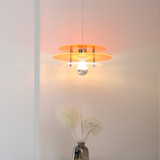 Triple Disc Pendant Light for Dining Room