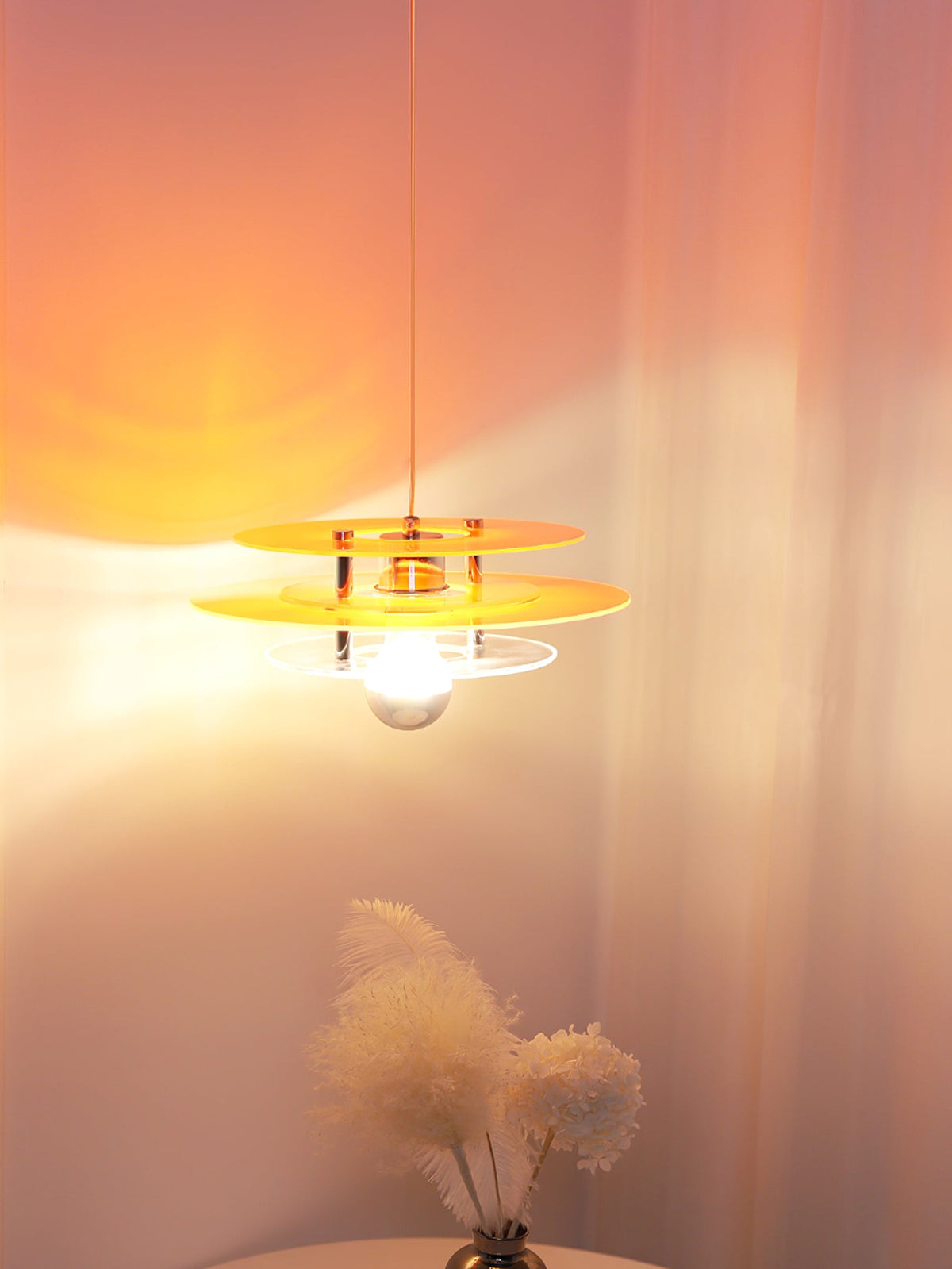 Triple Disc Pendant Light for Dining Room – detail 22