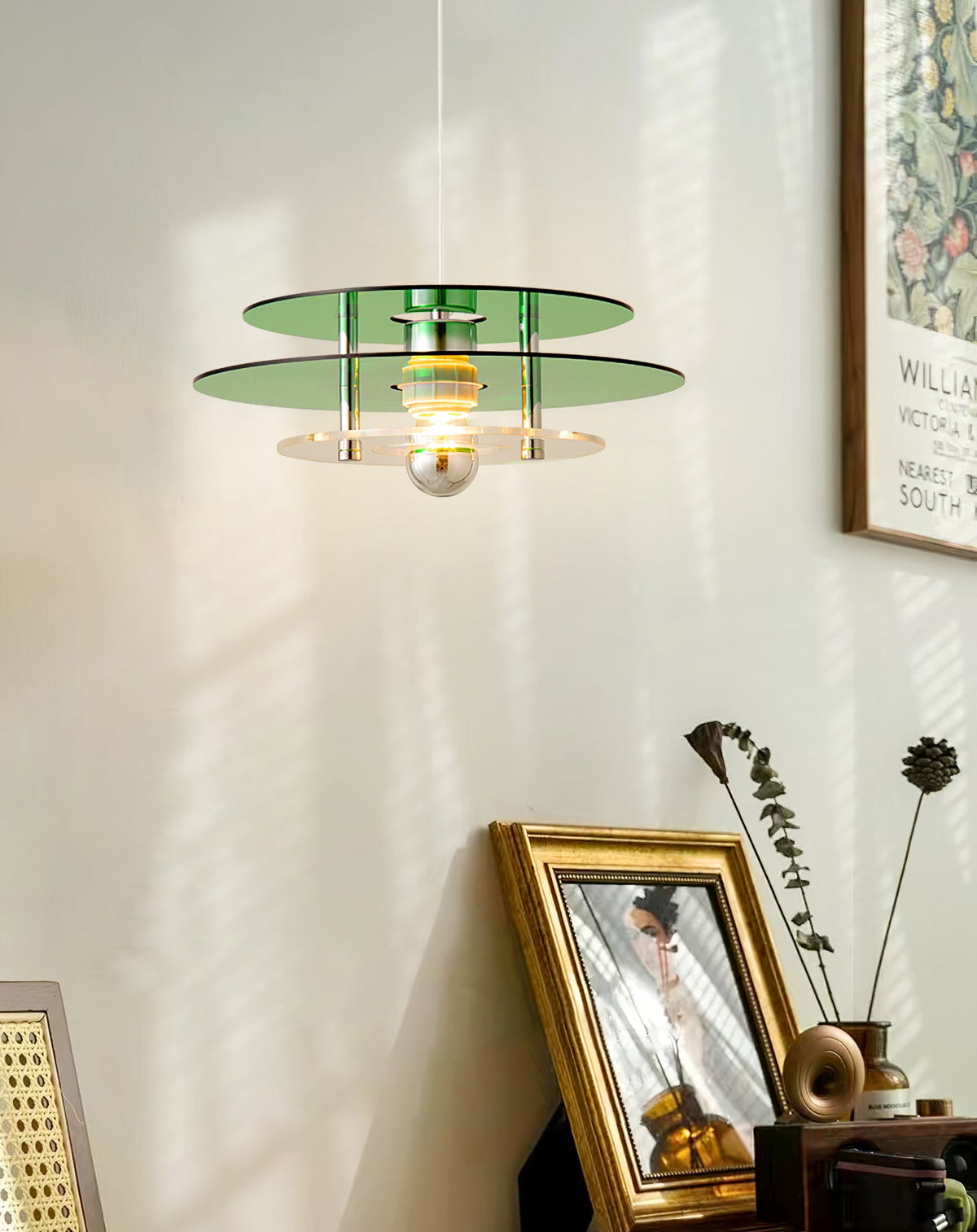 Triple Disc Pendant Light for Dining Room – detail 42