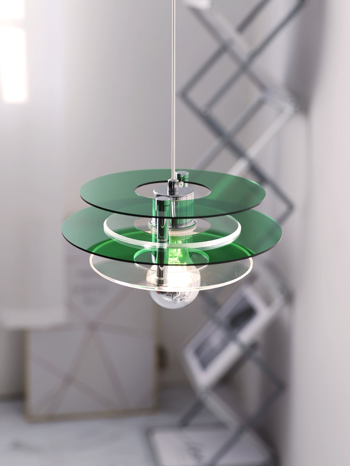 Triple Disc Pendant Light for Dining Room – detail 44