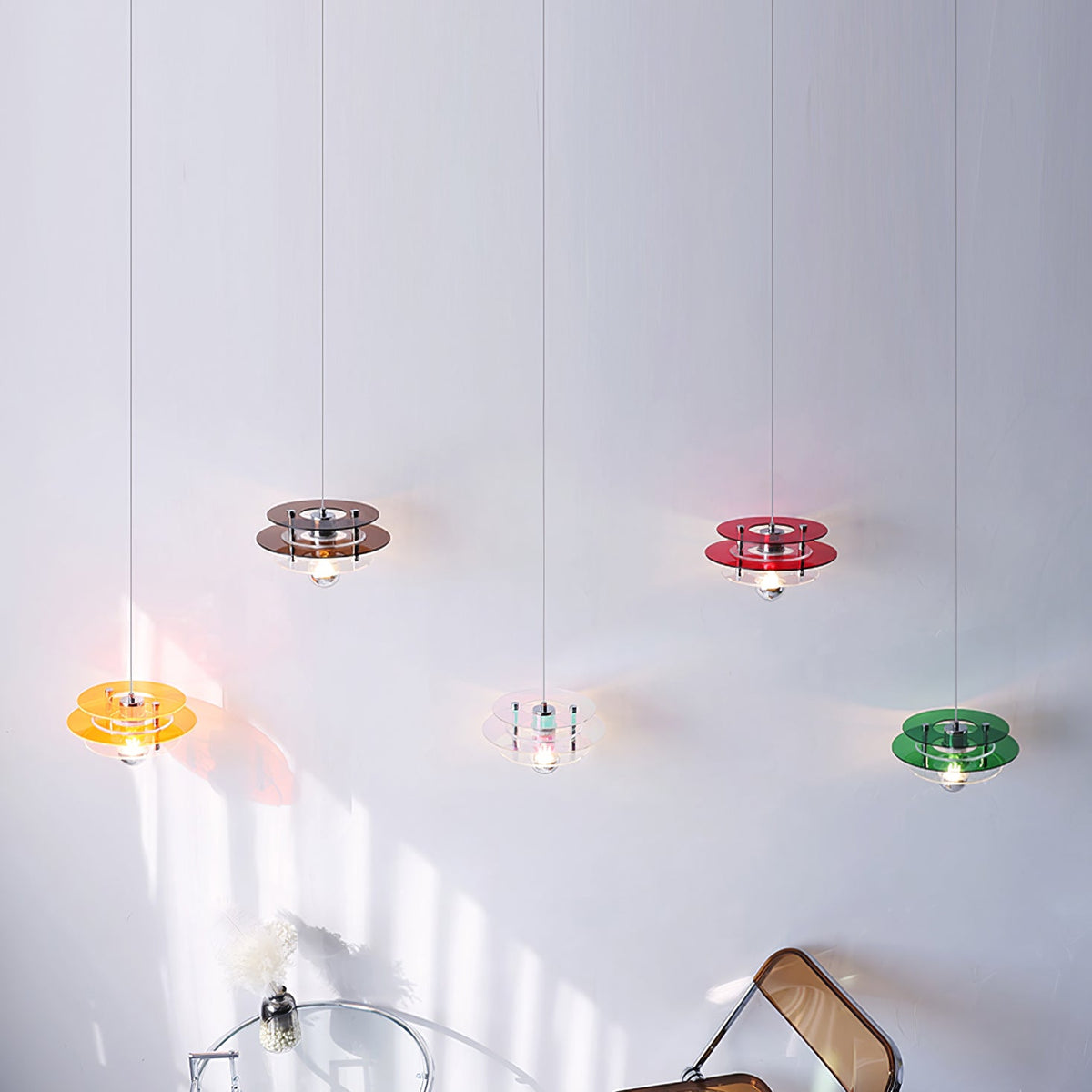 Triple Disc Pendant Light for Dining Room – detail 45