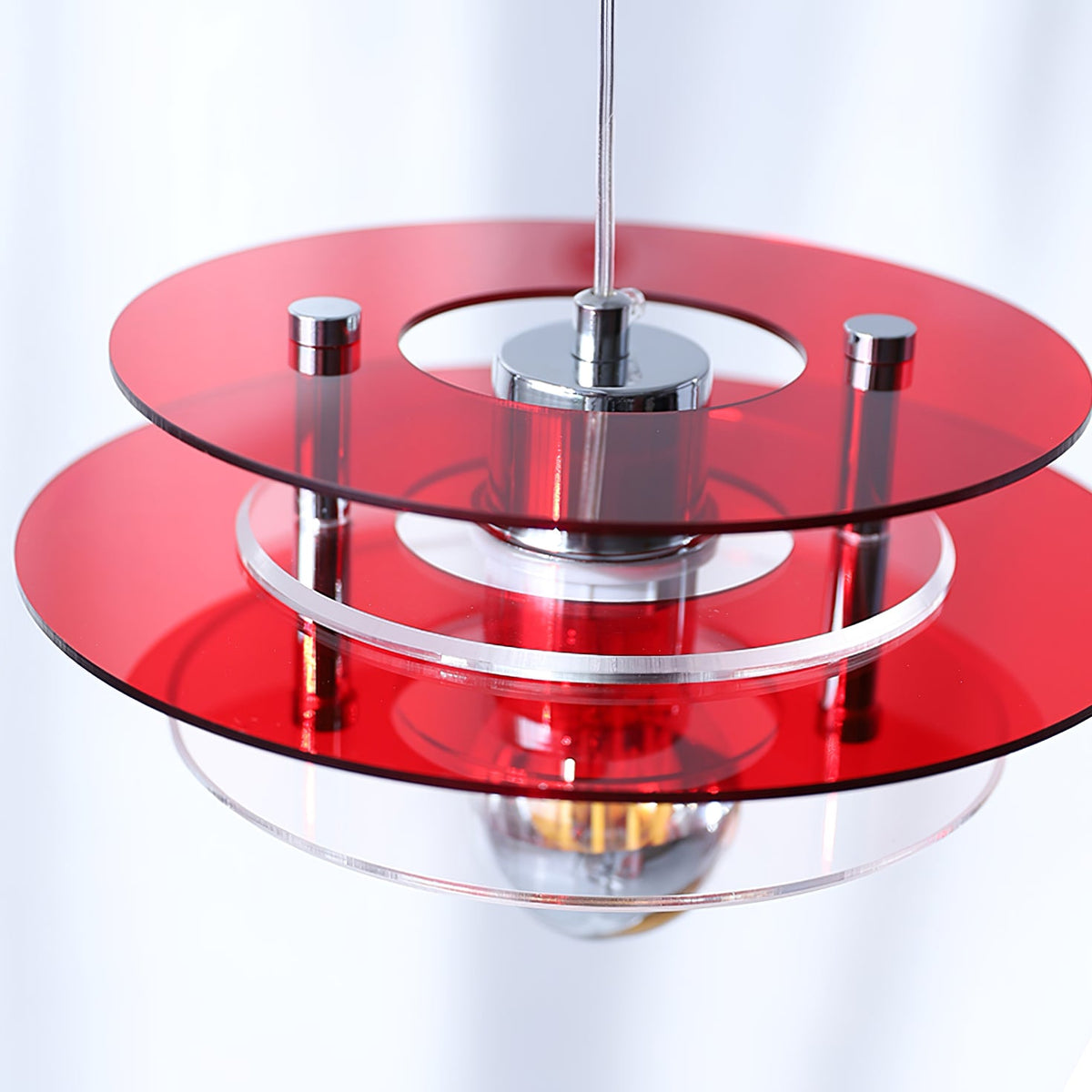 Triple Disc Pendant Light for Dining Room – detail 46