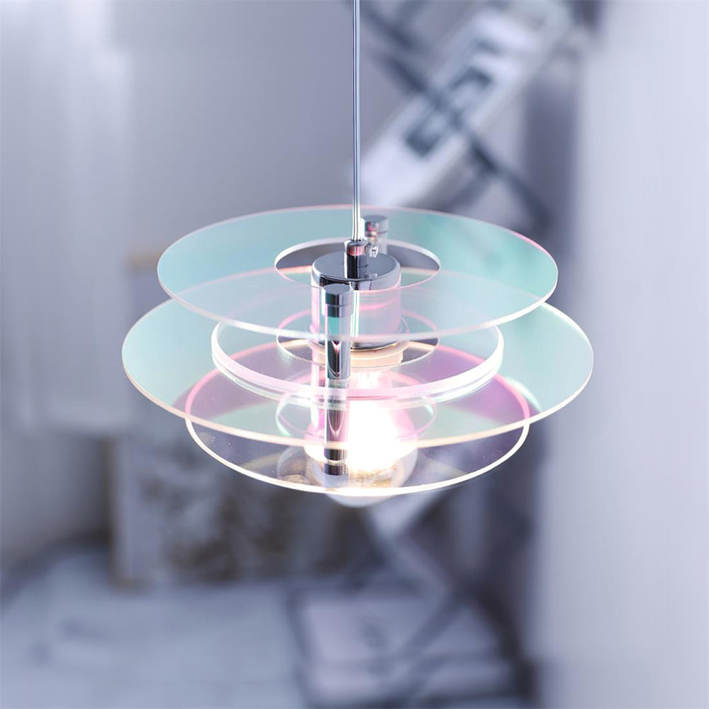 Triple Disc Pendant Light for Dining Room – detail 10