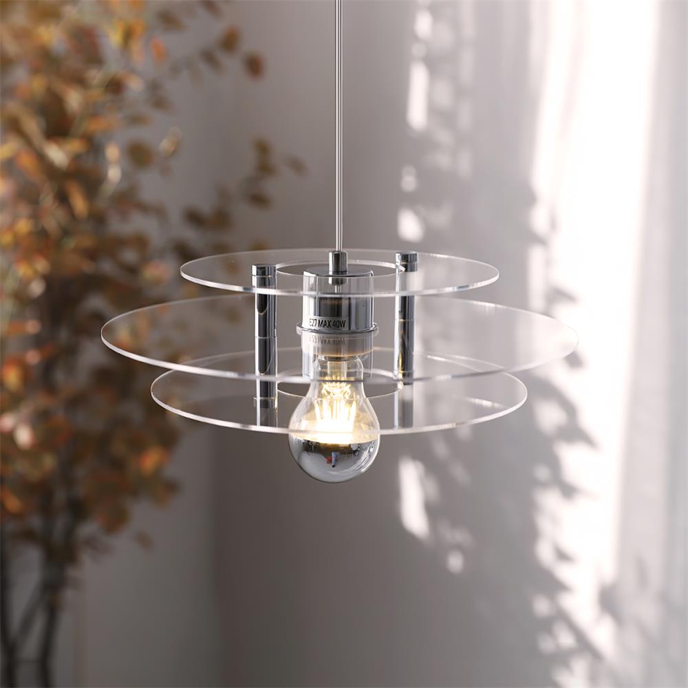 Triple Disc Pendant Light for Dining Room – detail 11