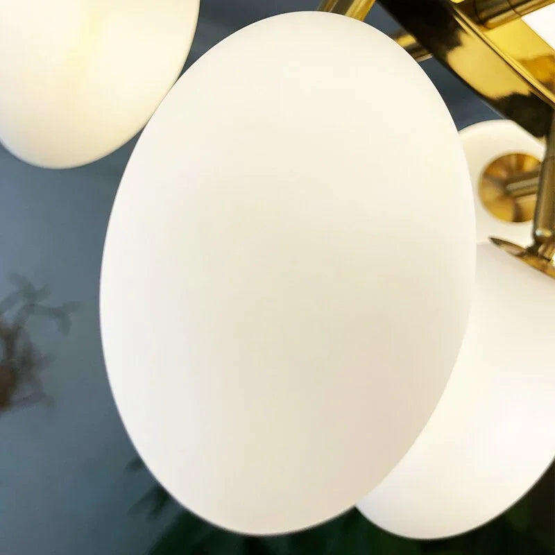 Valiant Glass Chandelier, Horizontal – Glass detail 22