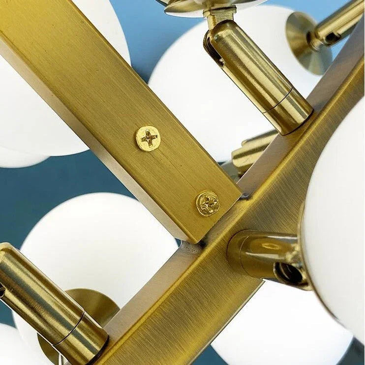 Valiant Glass Chandelier, Horizontal – Glass detail 24