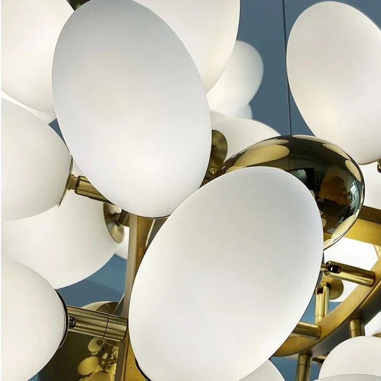 Valiant Glass Chandelier, Horizontal – Glass detail 25