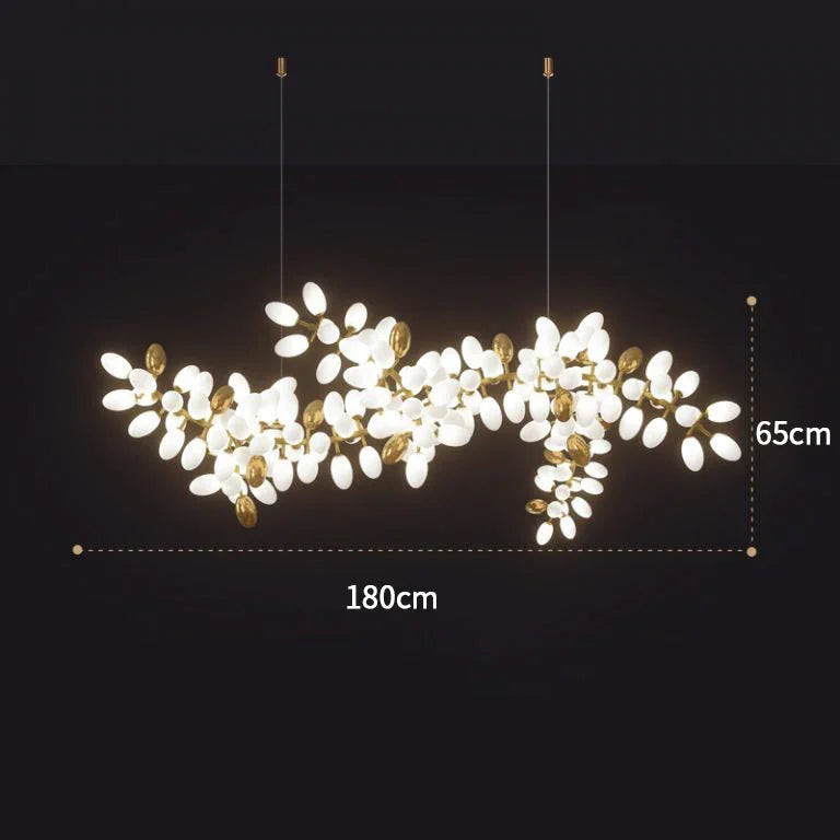 Valiant Glass Chandelier, Horizontal – Glass detail 31