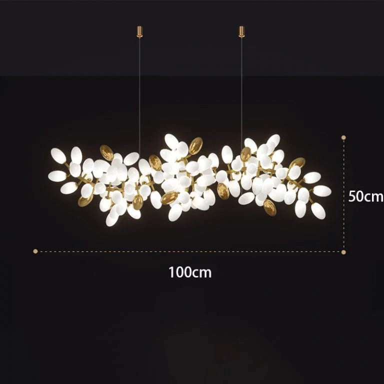 Valiant Glass Chandelier, Horizontal – Glass detail 33