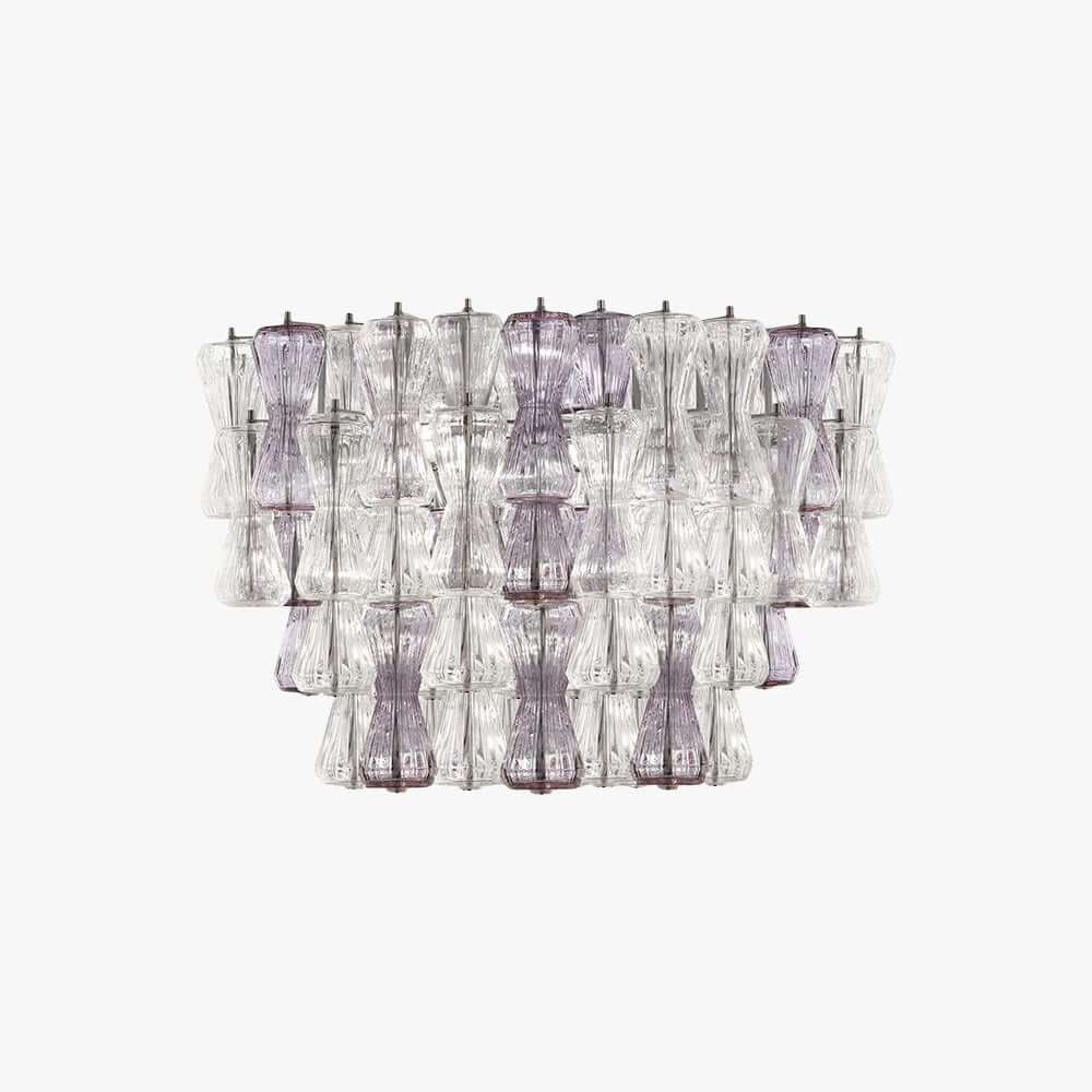 Modern Murano Glass Ceiling Light – Glass detail 2