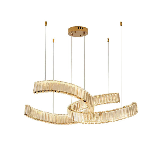 Vortex Crystal Chandelier