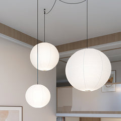 Akari A Round Swag Light