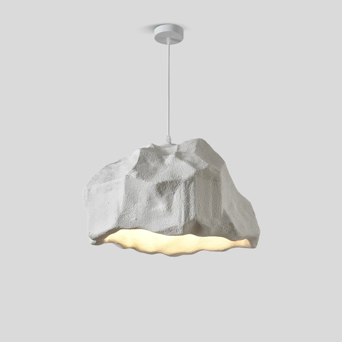 Creative Rock Shaped Pendant Light for Dining Room – detail 3