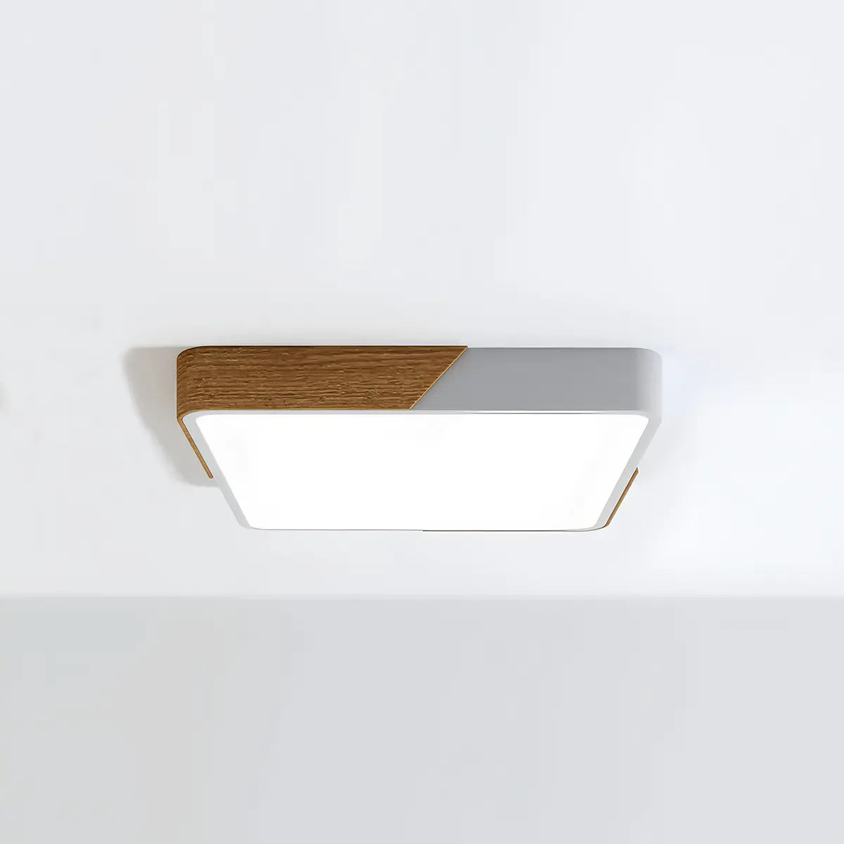 Minimalist Wood Ceiling Light for Bedroom – Wood detail 10