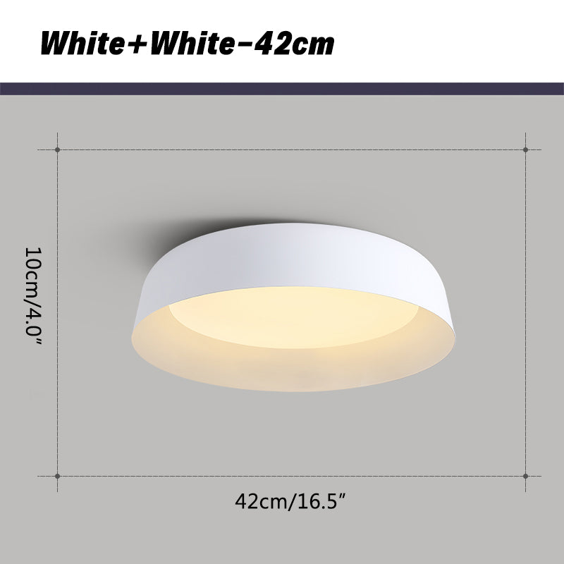 Nordic LED Alloy Ceiling Light for Bedroom – detail 24