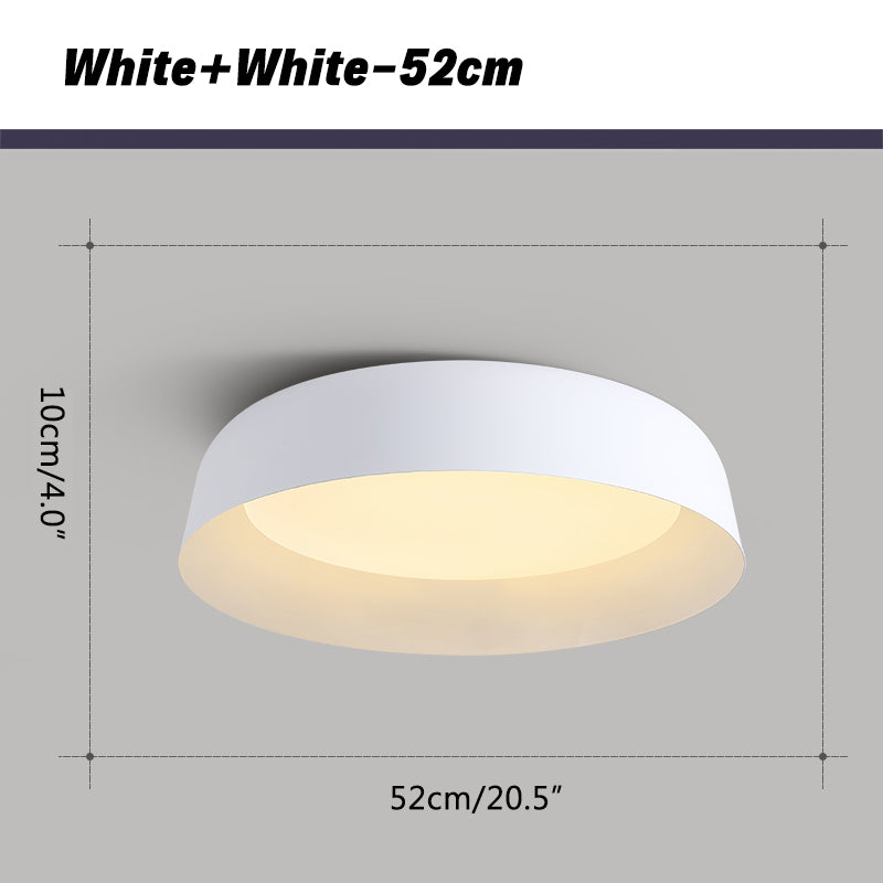 Nordic LED Alloy Ceiling Light for Bedroom – detail 23