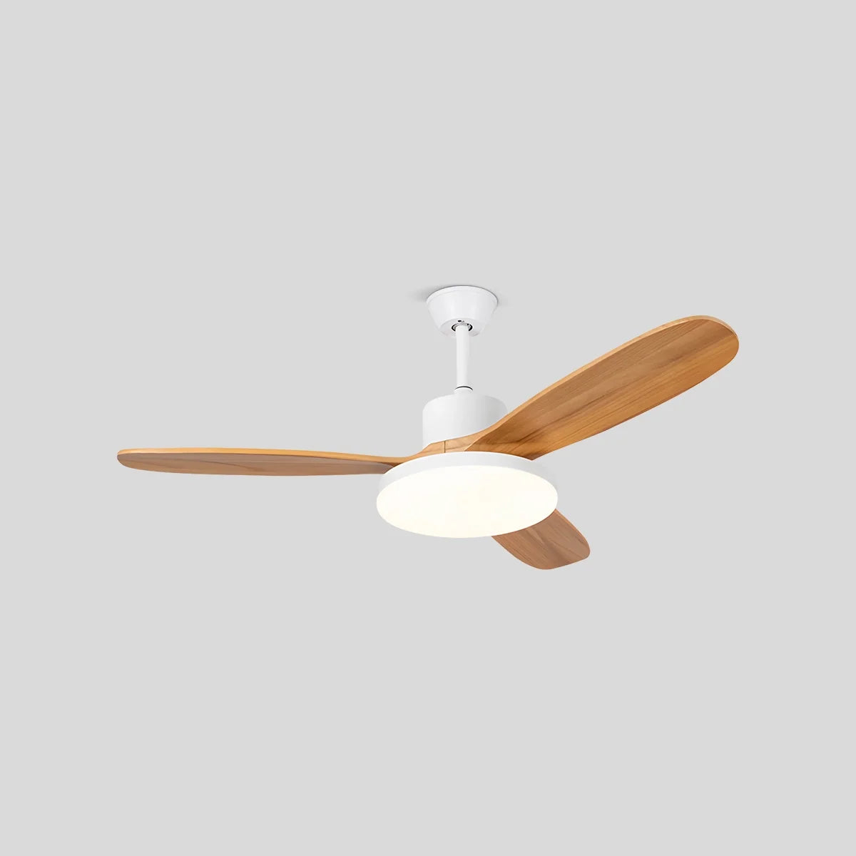 3 Wood Blade Ceiling Fan with Light – Wood detail 15