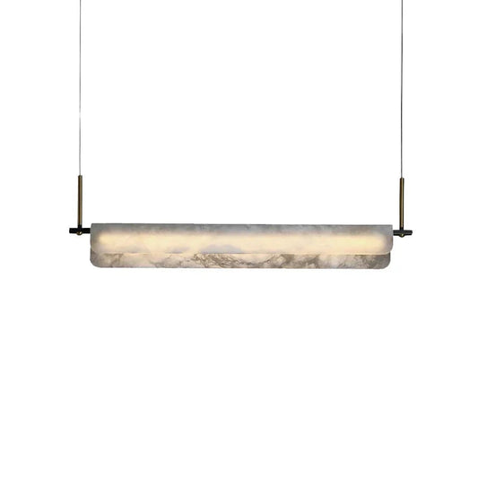 Alabaster Years Linear Pendant Light
