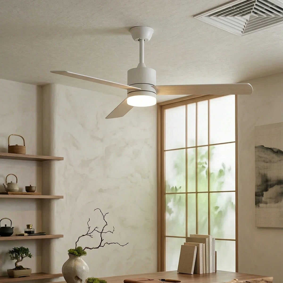 Aero Breeze Copper Ceiling Fan Light – Copper detail 7