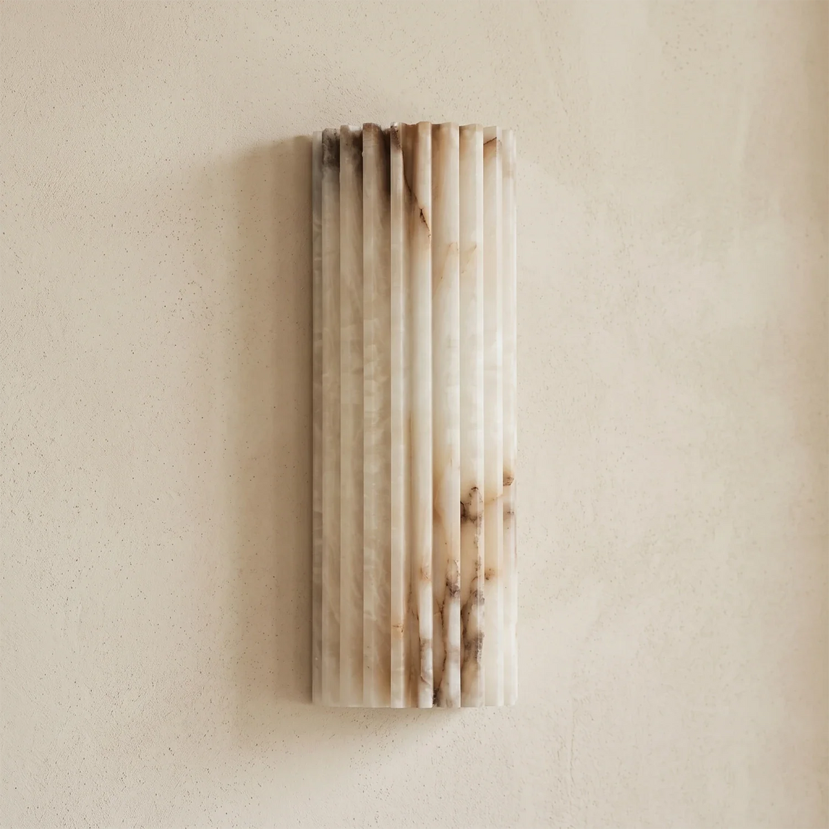 Alabaster Alvia Striped Wall Light – Alabaster detail 27