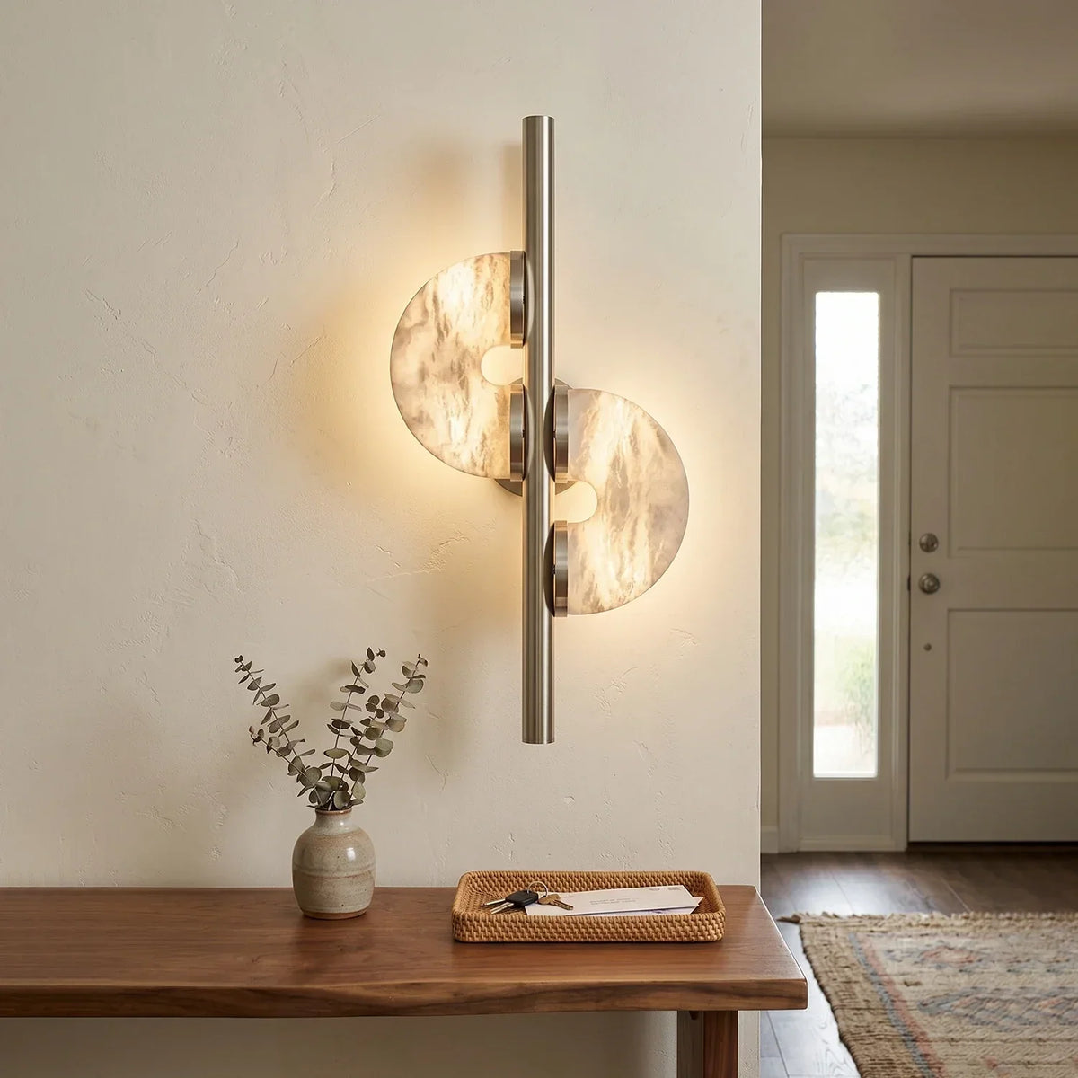Alabaster Dolly Wall Lamp – Alabaster detail 2