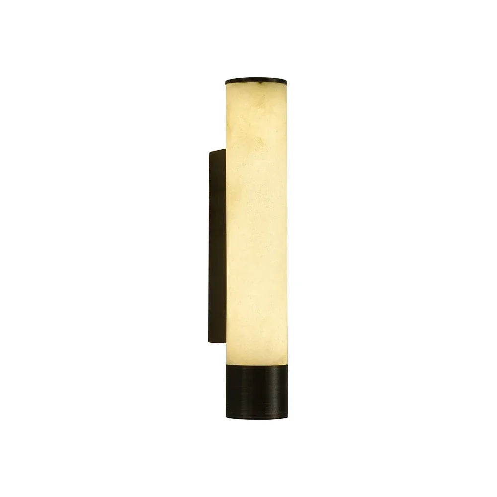 Alabaster Elara Cylindrical Wall Lamp – Alabaster detail 19