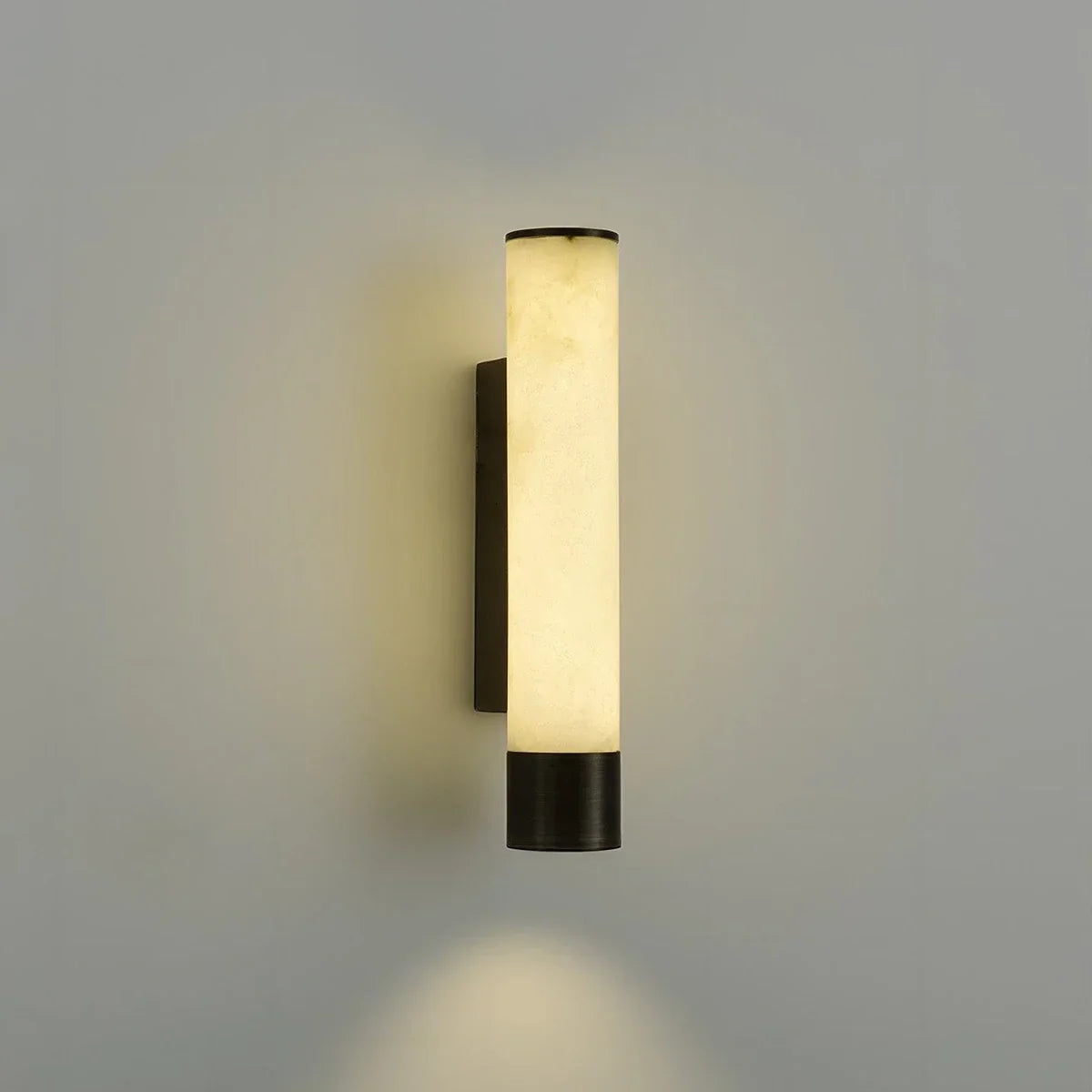 Alabaster Elara Cylindrical Wall Lamp – Alabaster detail 17