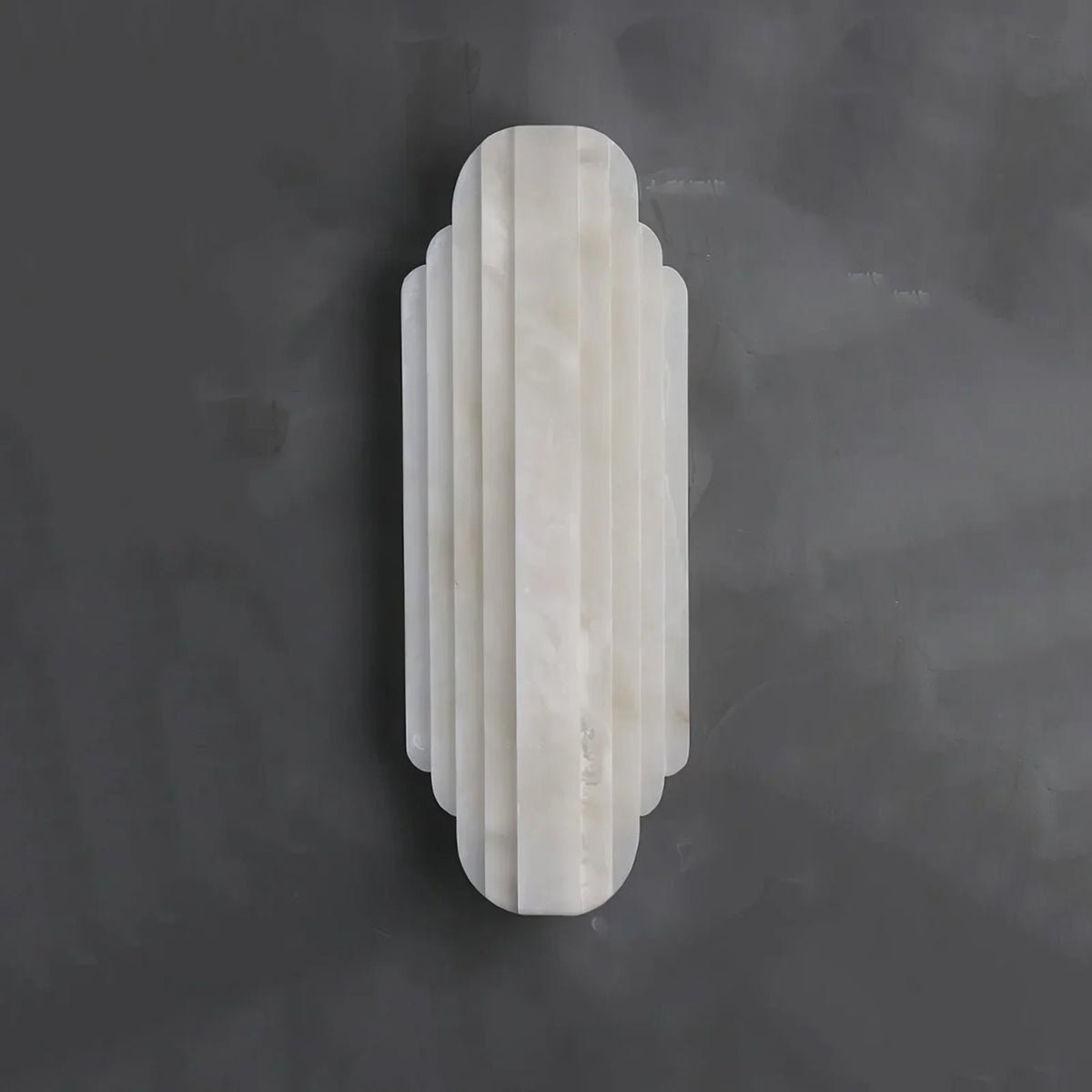 Alabaster Estelle Vertical Stripes Wall Sconce – Alabaster detail 15
