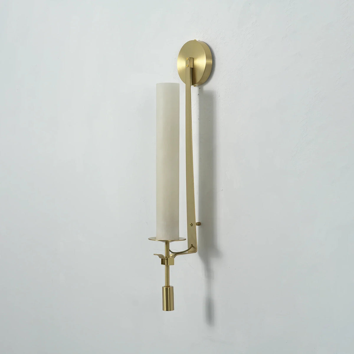 Alabaster Fontanelle Candlestick Wall Lamp – Alabaster detail 21