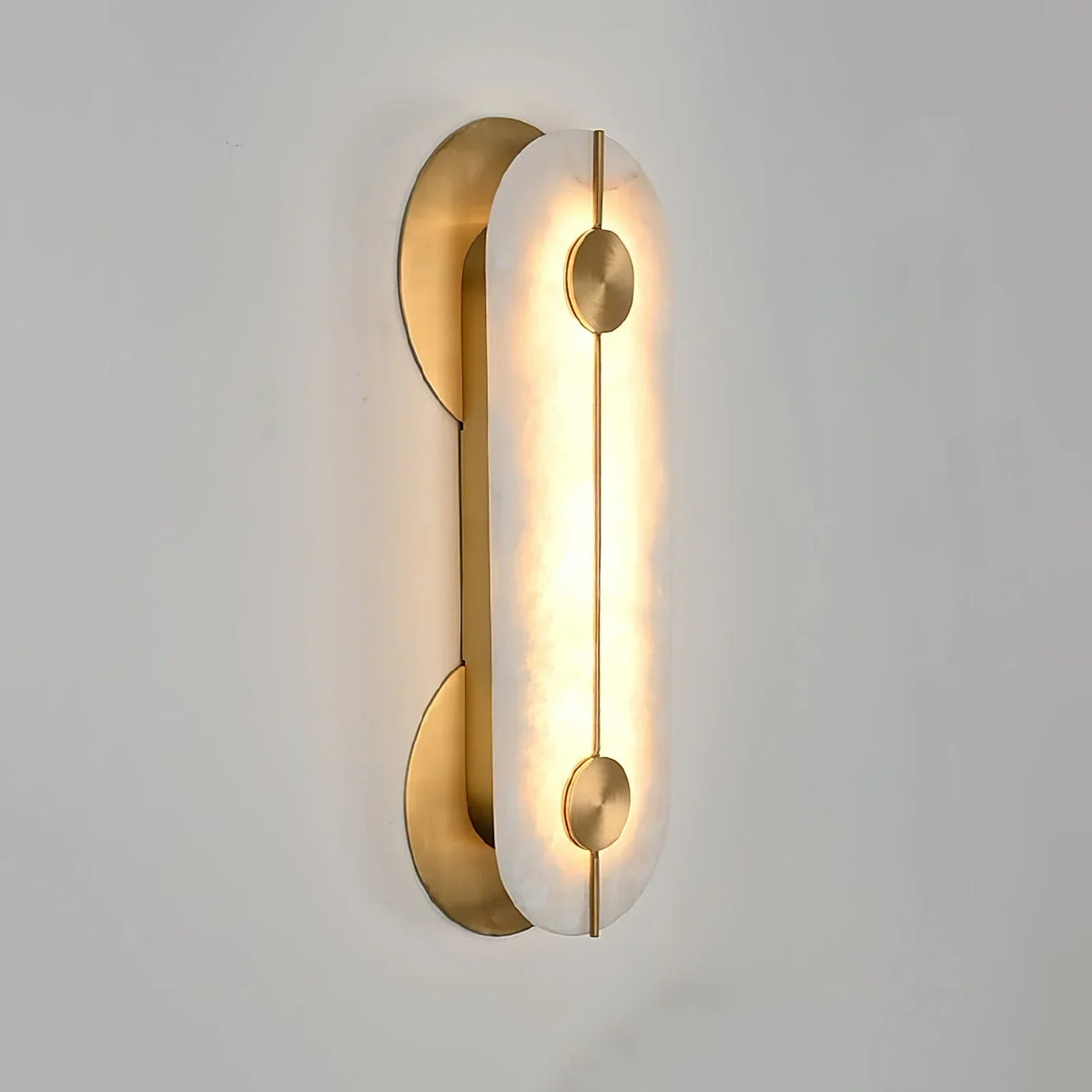 Alabaster Obvara Oval Wall Light – Alabaster detail 15