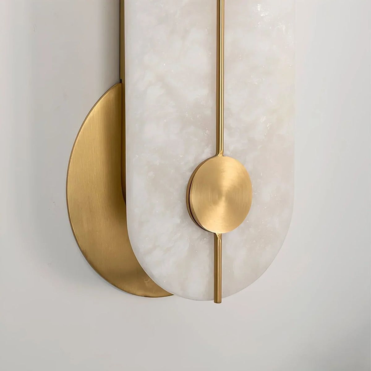 Alabaster Obvara Oval Wall Light – Alabaster detail 14