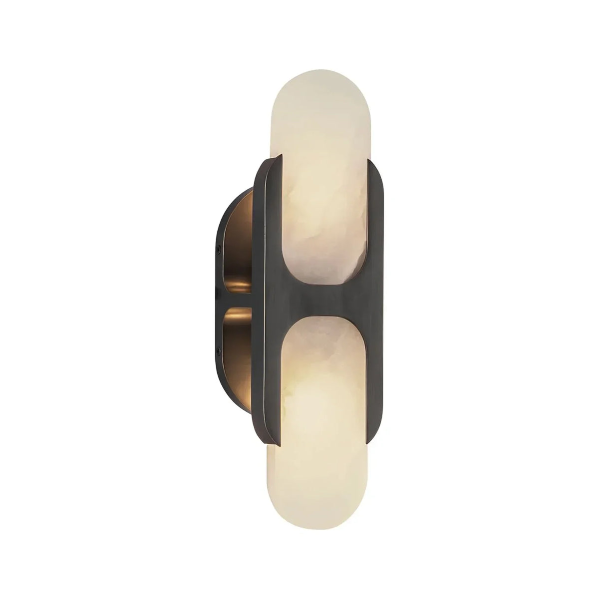 Alabaster Odin Oval Wall Sconce – Alabaster detail 22