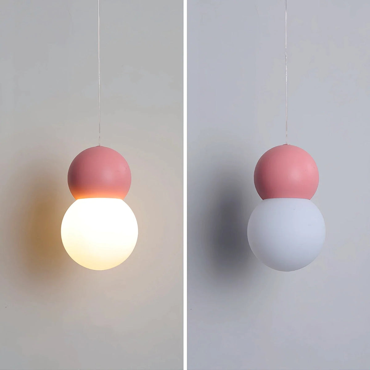 Cream Style Globe Pendant Light Small Bedside Lamp – detail 20