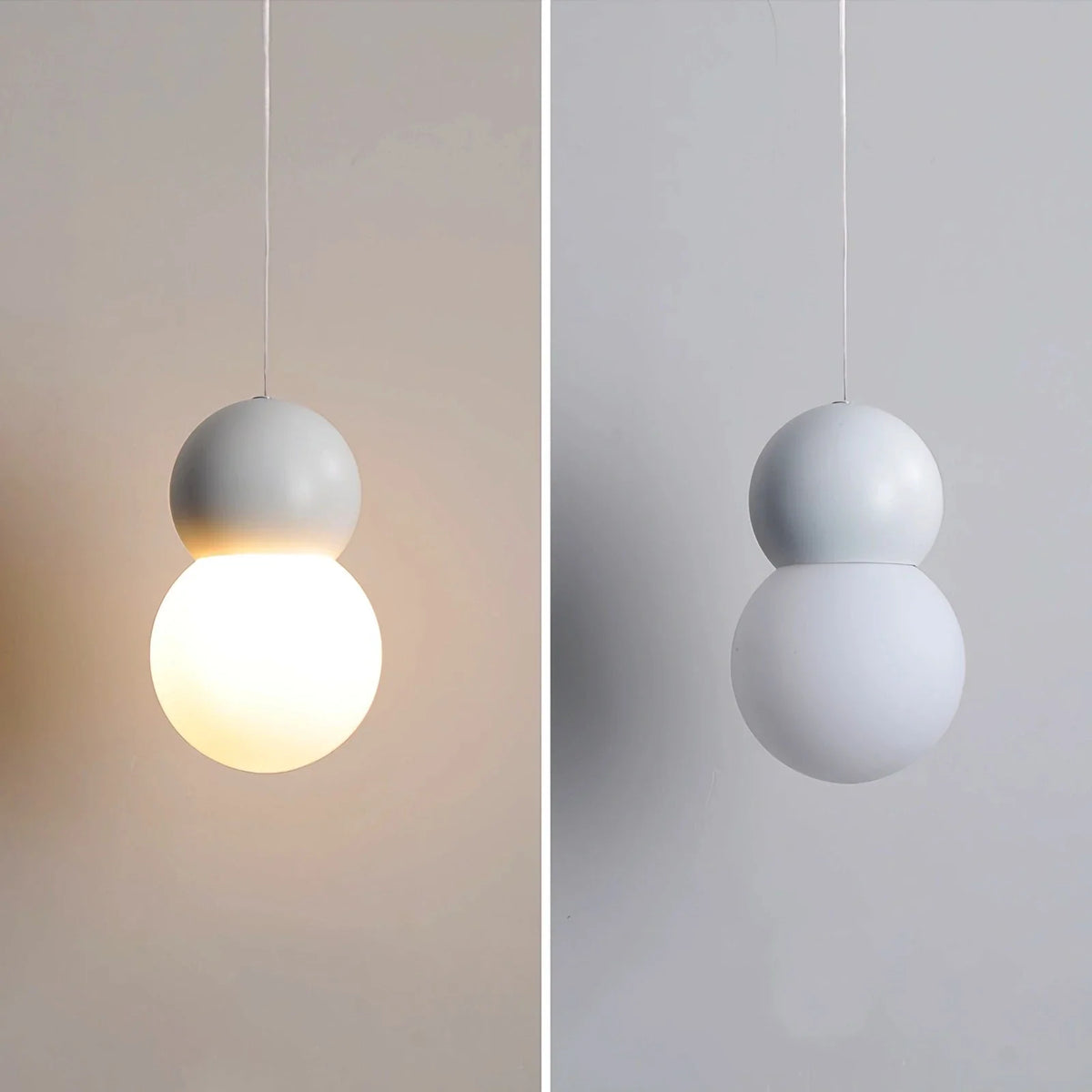 Cream Style Globe Pendant Light Small Bedside Lamp – detail 38