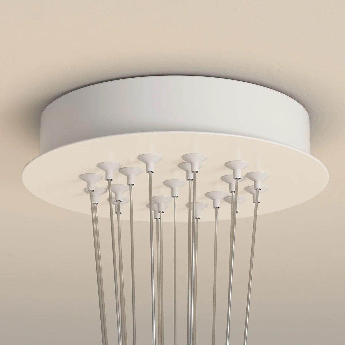 French Tulip Flower & Ball Chandelier – detail 46